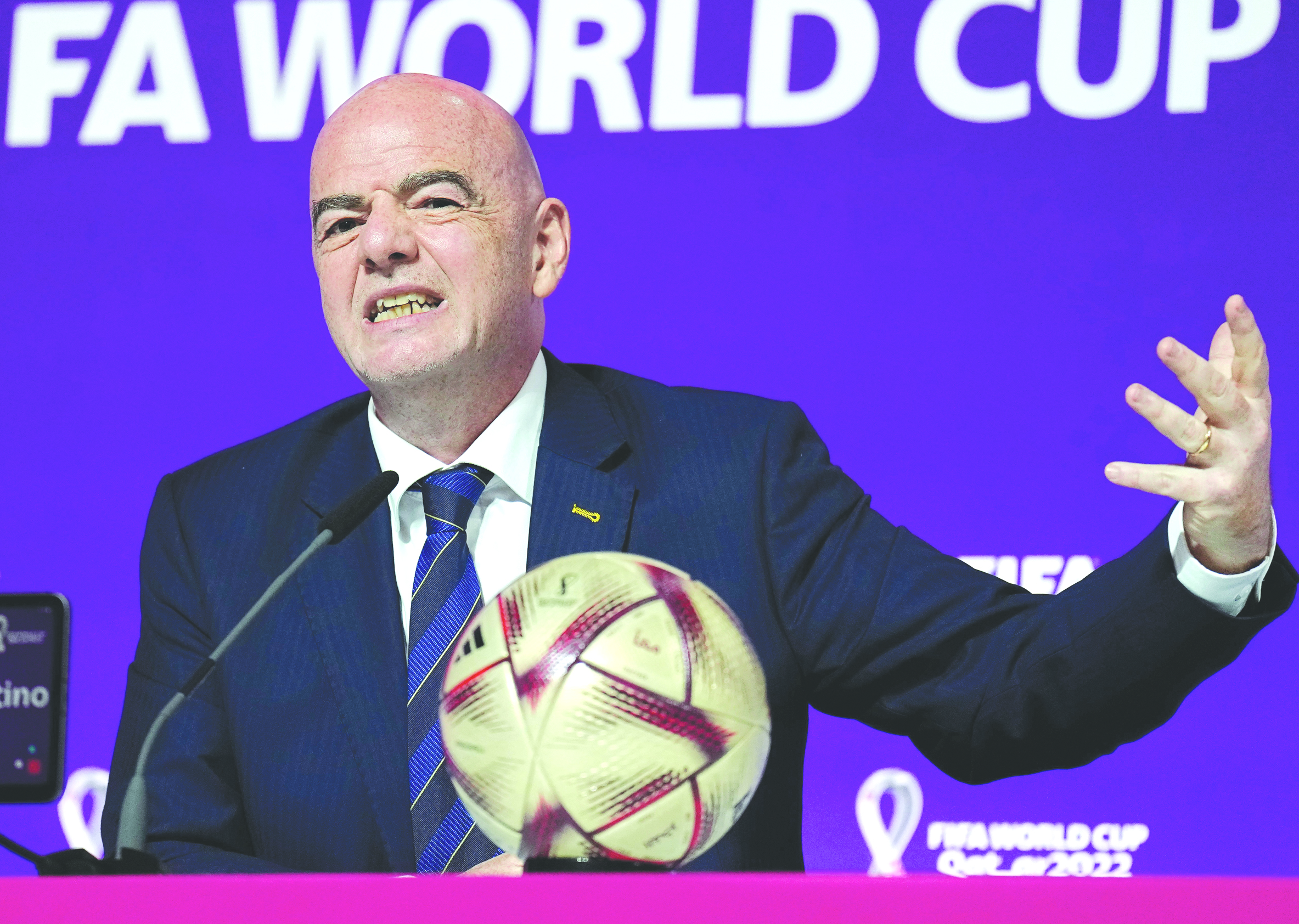 Norway soccer calls for FIFA's Infantino to step down